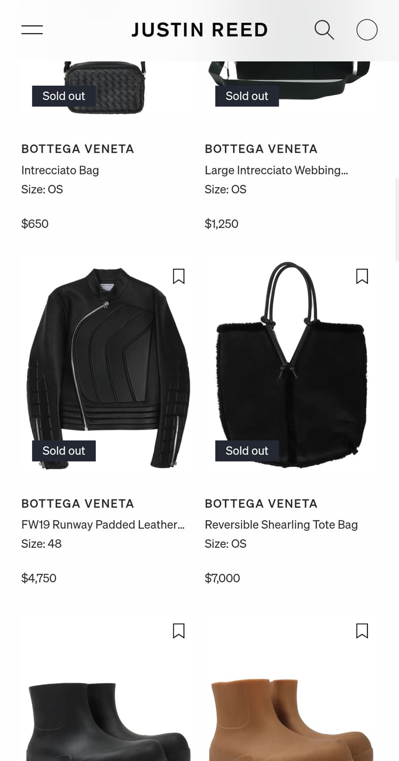 보테가 베네타 FW2019 런웨이 패디드 레더 바이커 자켓 상품이미지2