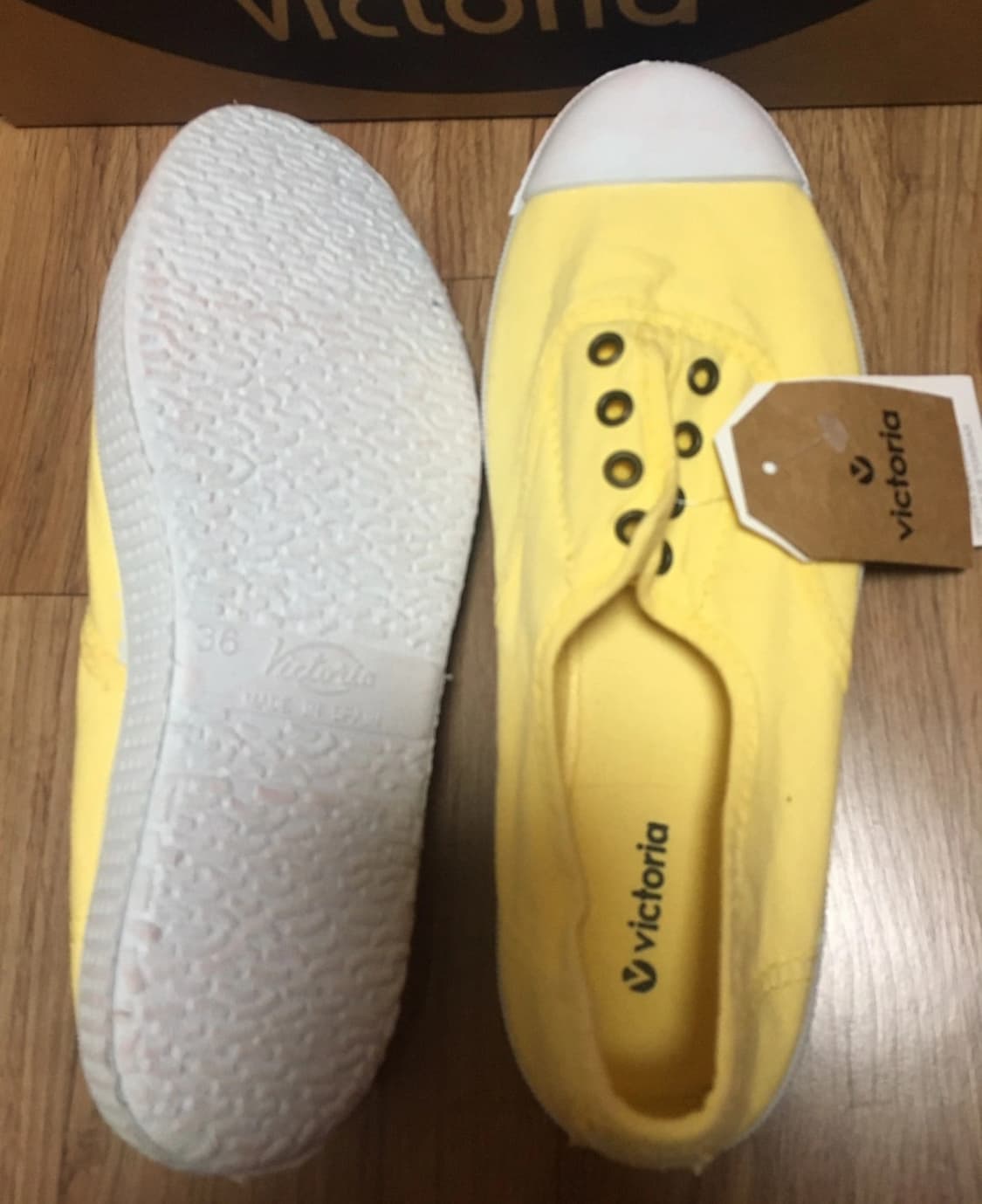 빅토리아 레몬 옐로우 슈즈(새제품) 상품이미지3