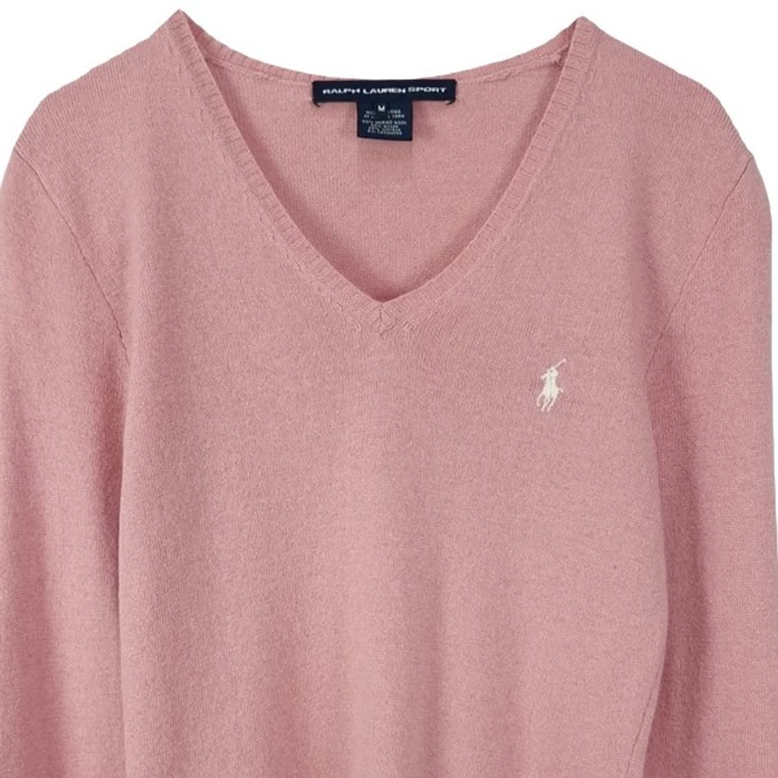 [폴로 랄프로렌] 로고 자수 브이넥 니트 M19507 상품이미지4