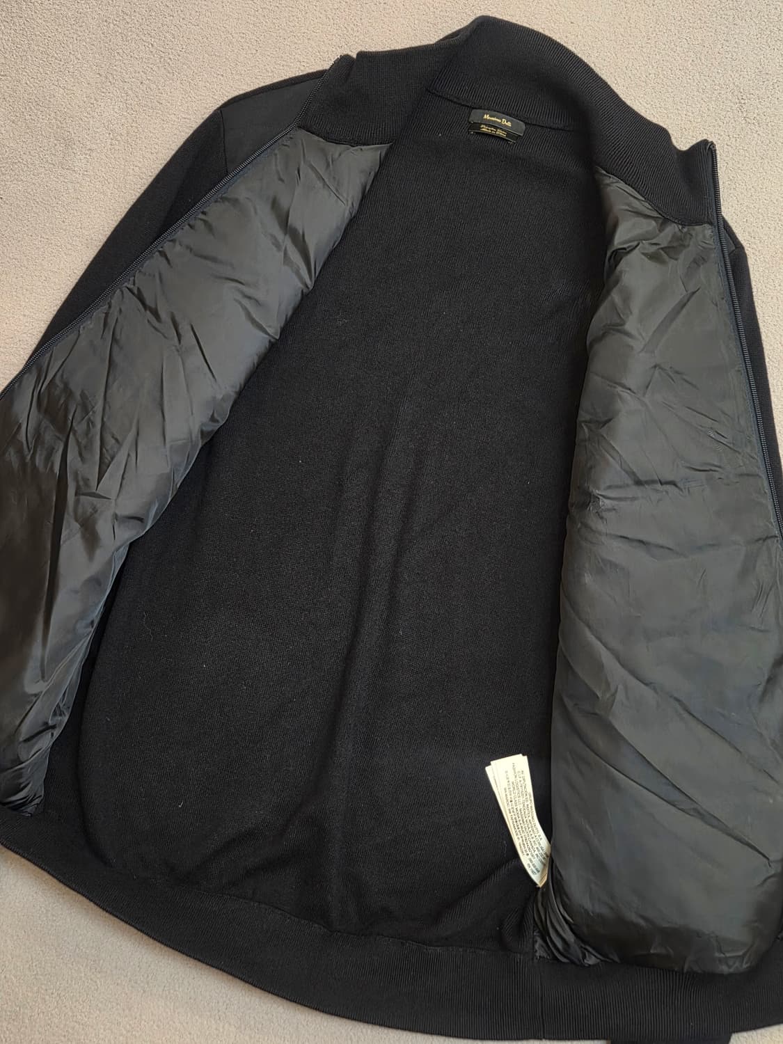 (100) 마시모두띠 퀄팅 블루종자켓 남 상품이미지6