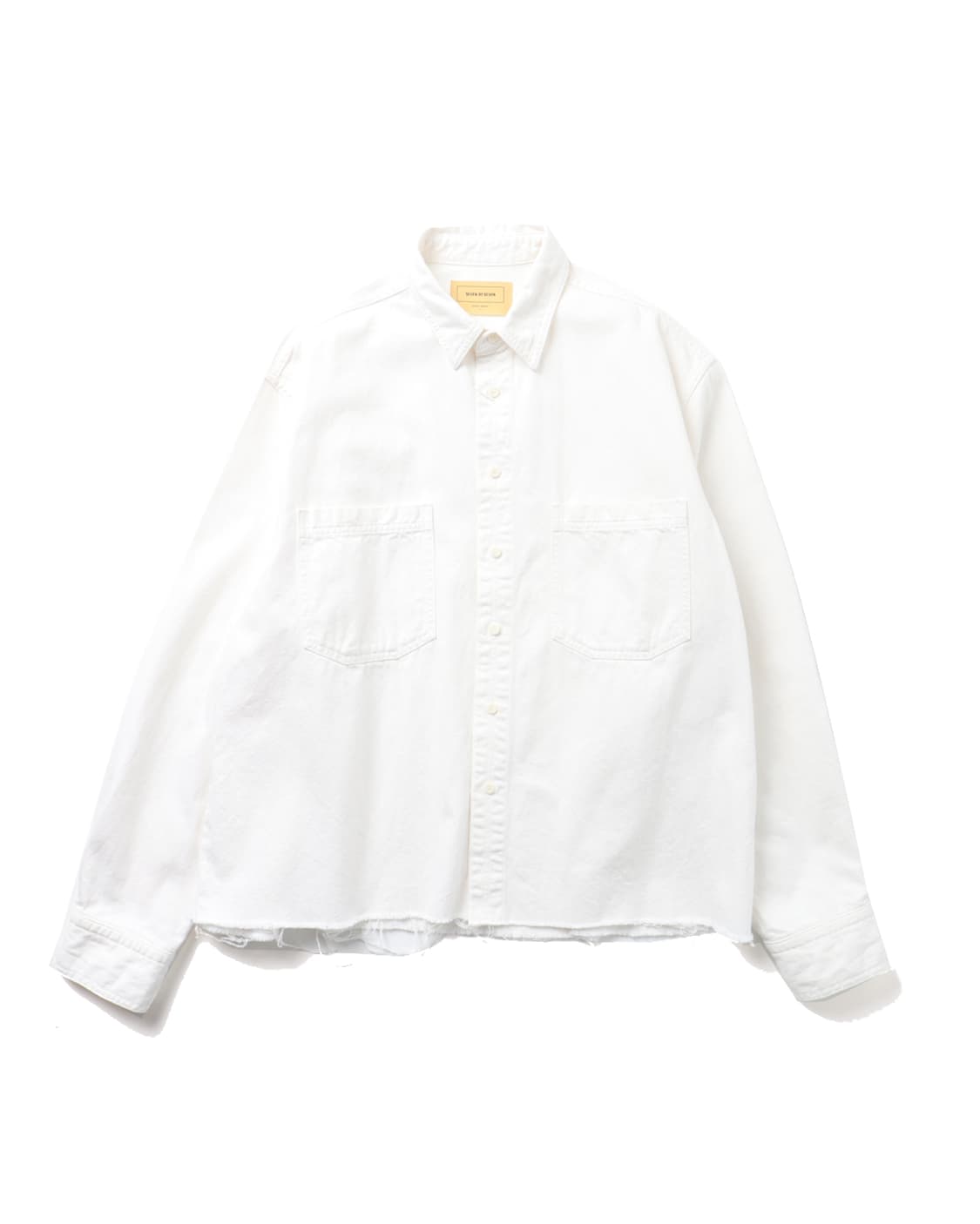 SEVEN BY SEVEN Cut-off Denim Shirt 상품이미지1
