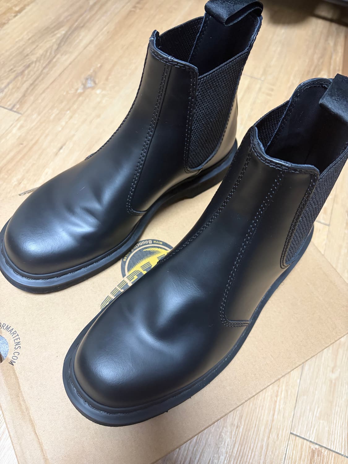 닥터마틴 2976 모노 스무스 레더 첼시 부츠 블랙 260 상품이미지1