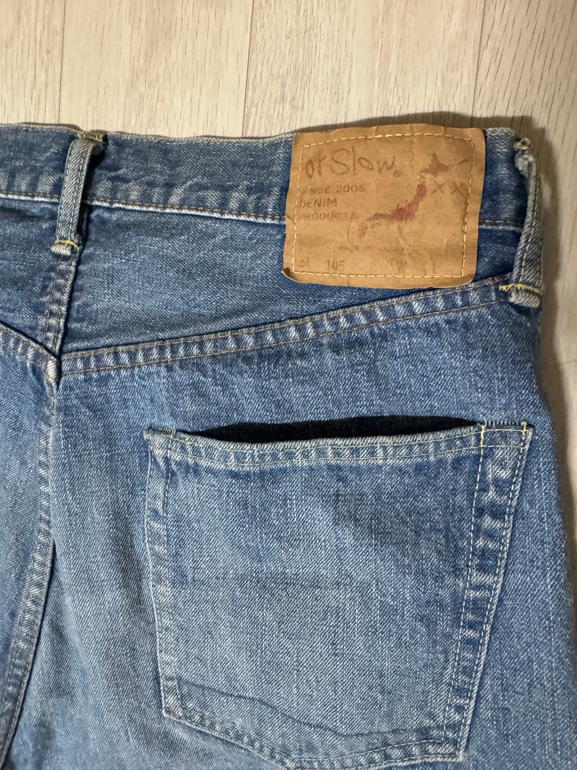 오어슬로우 105 2years 3size(실측) 상품이미지6