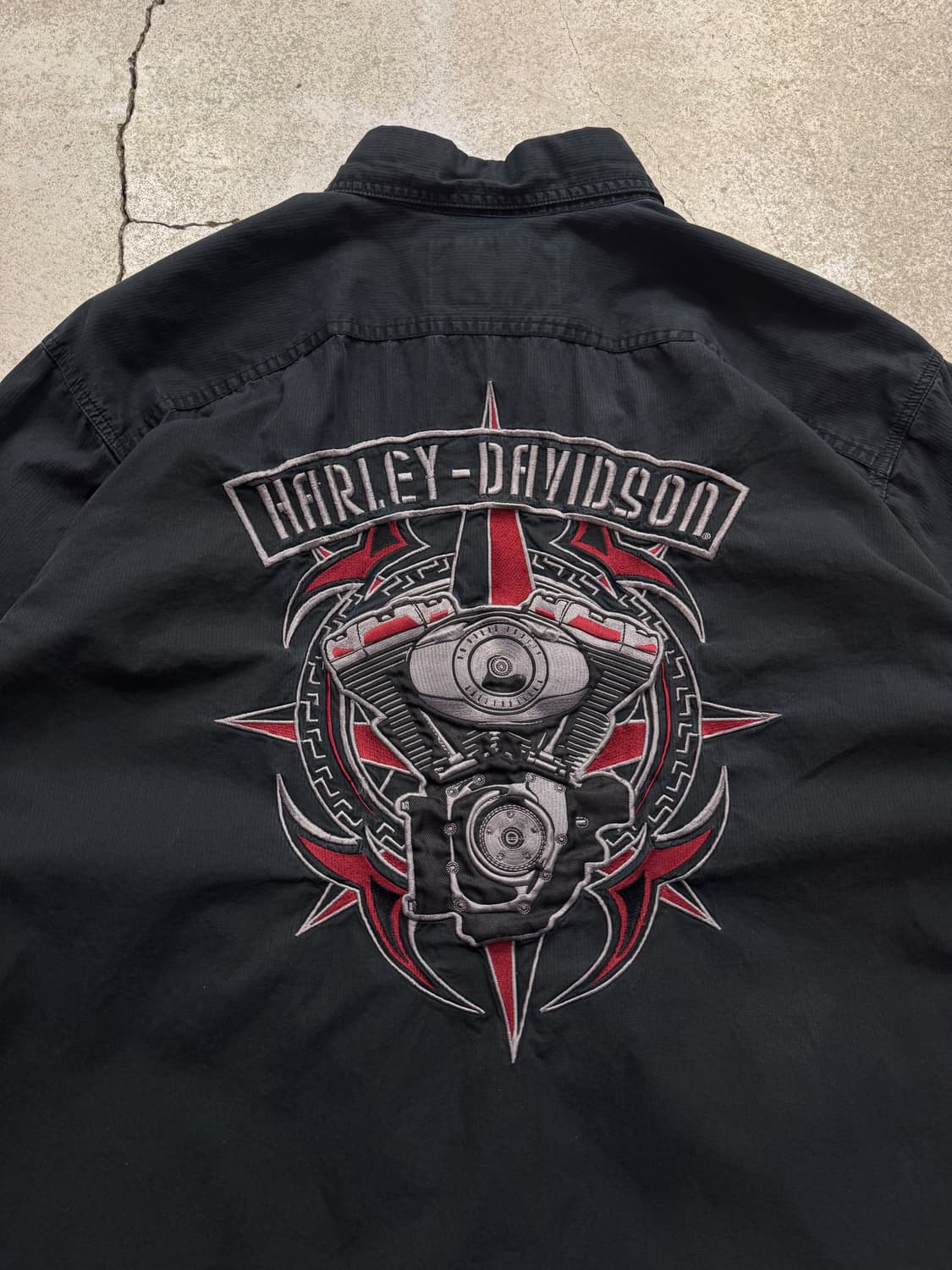 할리데이비슨 엠브로이드 워크셔츠 상품이미지5