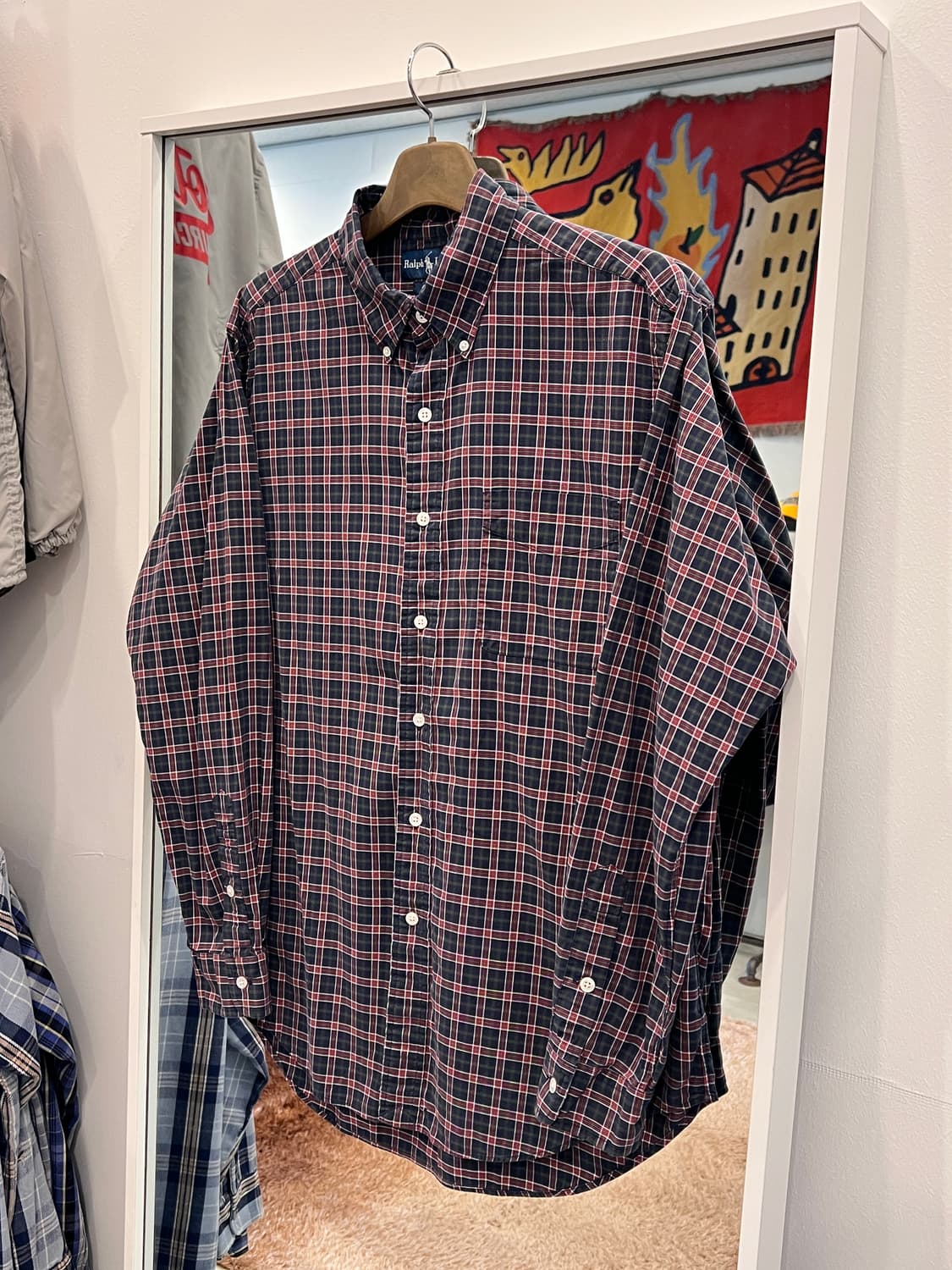 Polo RL 폴로 랄프로렌 CLASSIC FIT 체크 셔츠 상품이미지1