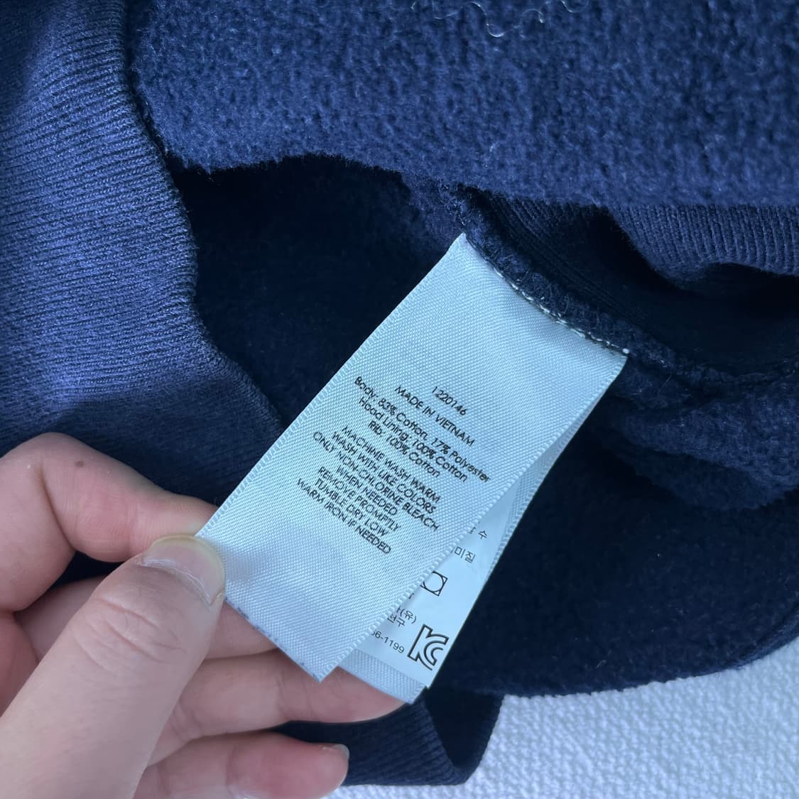 95 폴로 랄프로렌 빅포니 네이비 후드집업 상품이미지6