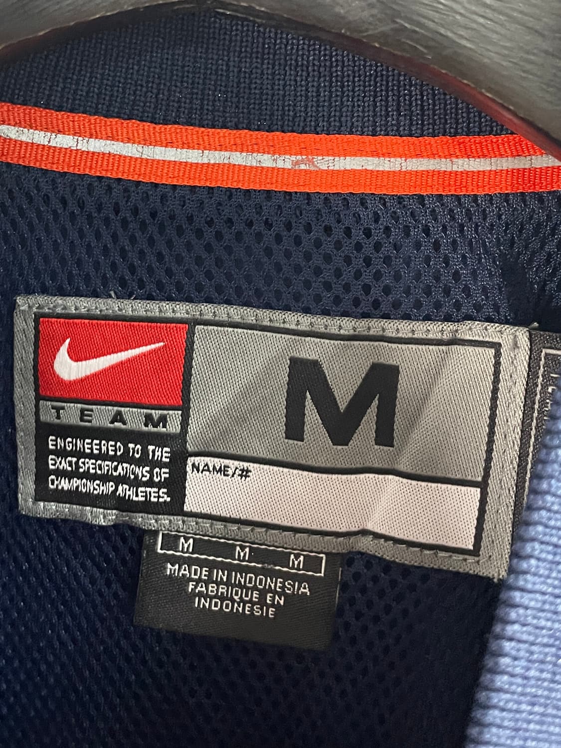 나이키 시라큐스 네이비 바람막이 웜업 (on.422) 상품이미지6