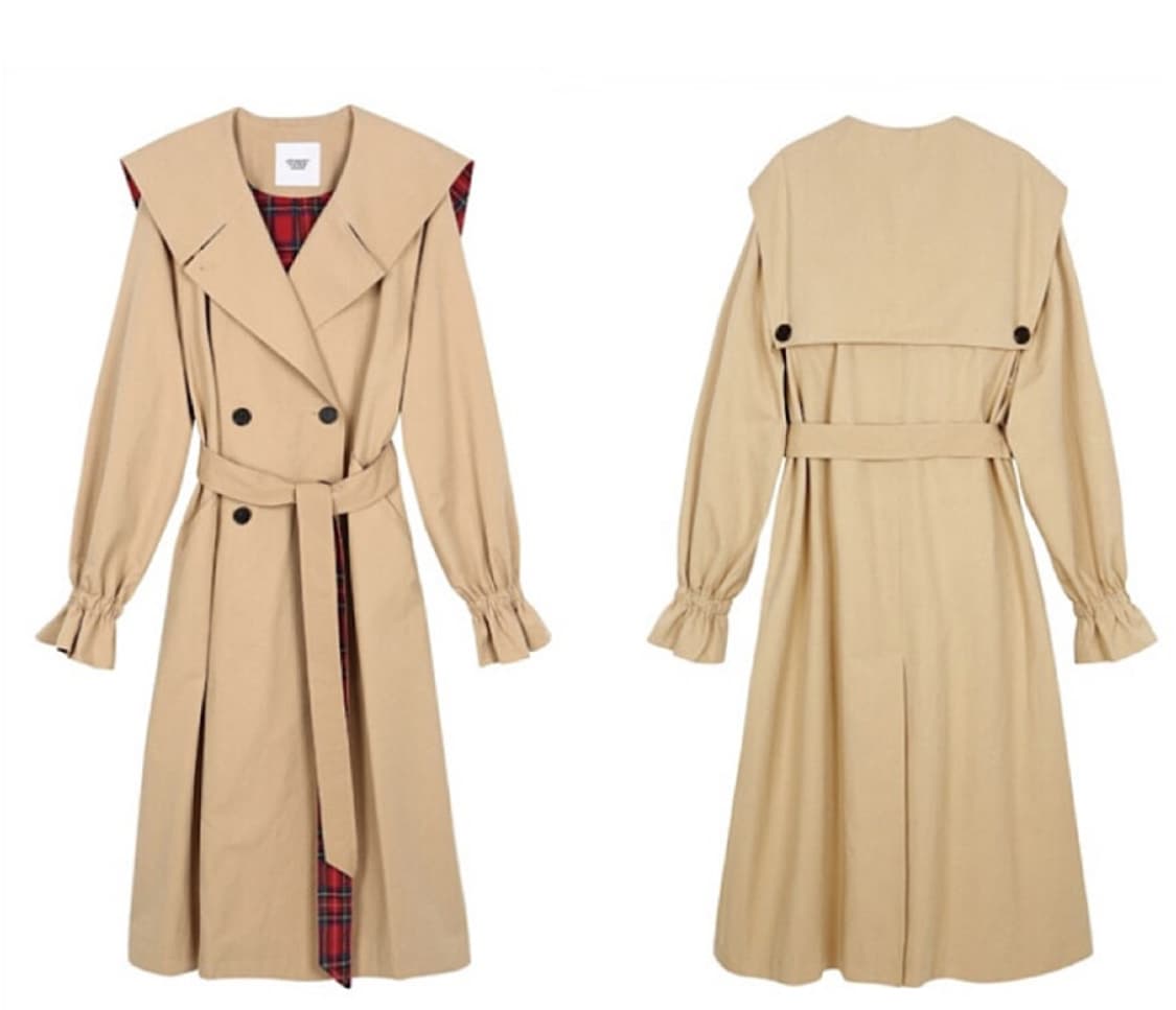 쟈니헤잇재즈 트렌치 코트 상품이미지5