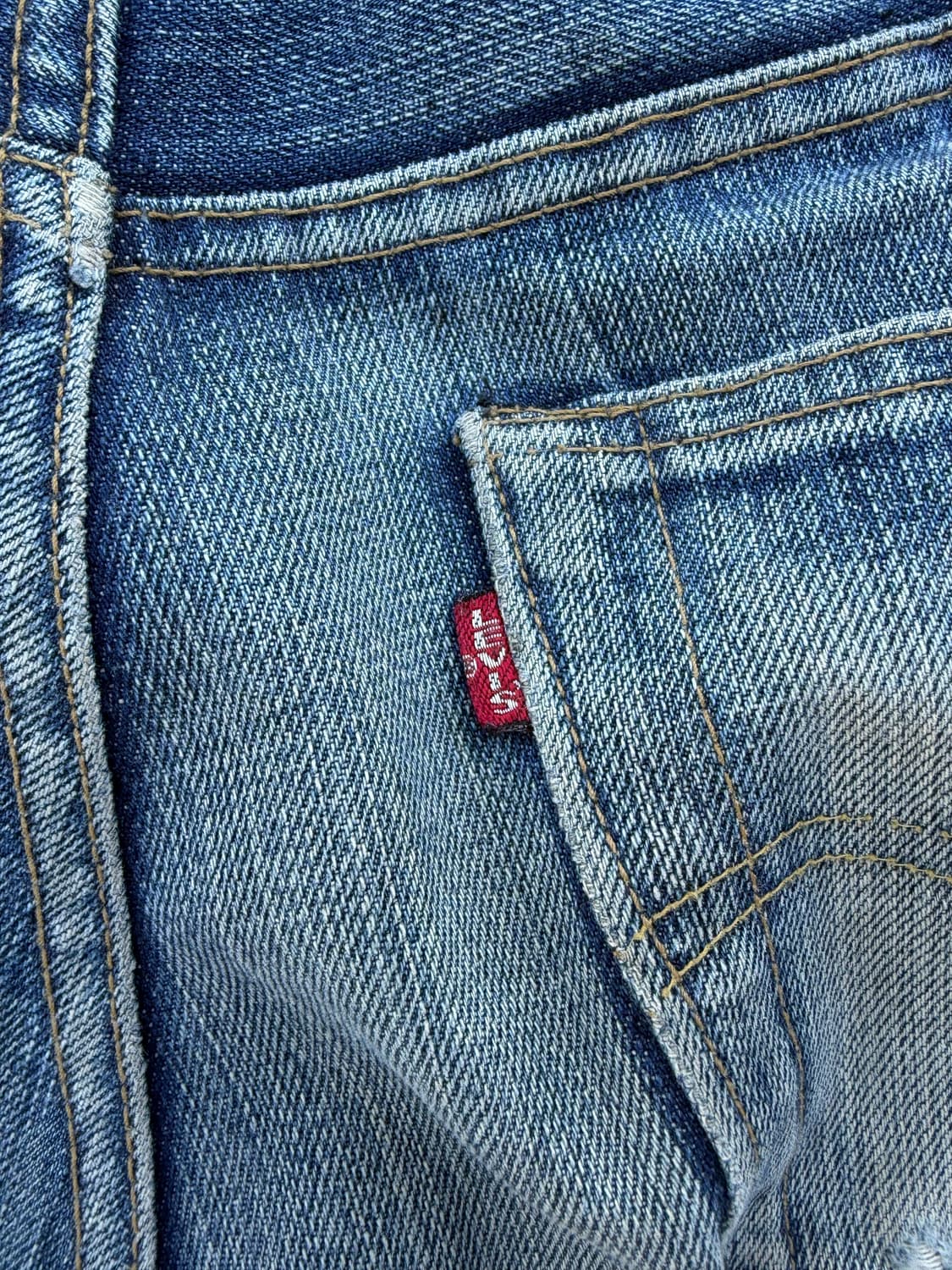 90's levis 501 “RED" USA MADE 상품이미지8