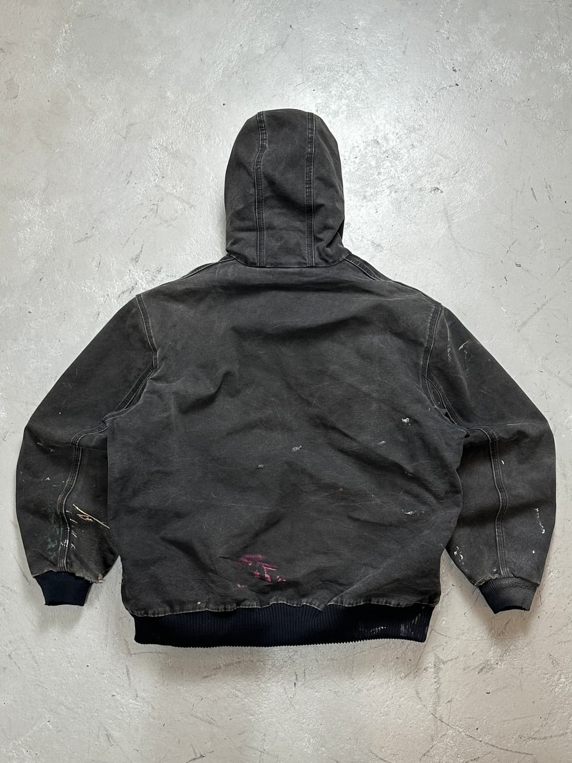 OG 칼하트 J130 액티브 자켓 칼하트 BLK 하드에이징 상품이미지4