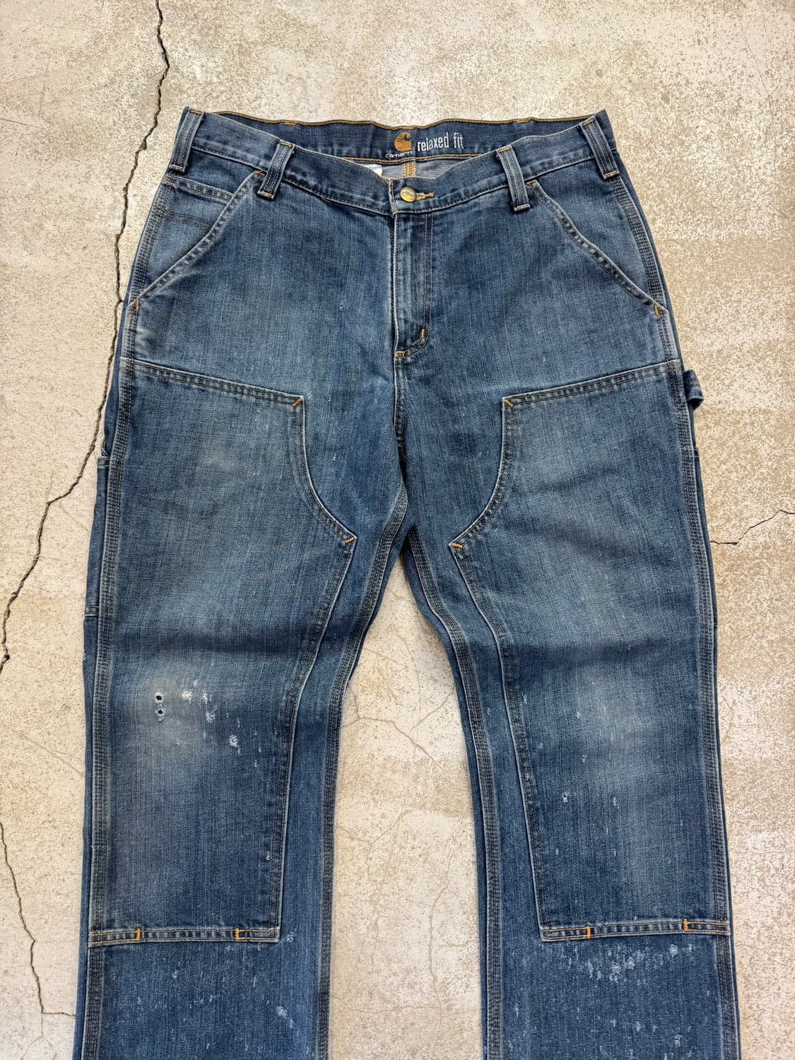 칼하트 더블니 데님팬츠 상품이미지2