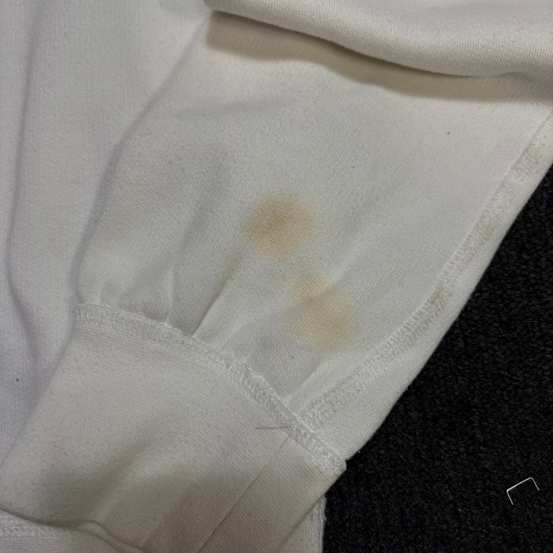 폴로 스몰 로고 아이보리 맨투맨 S 상품이미지5