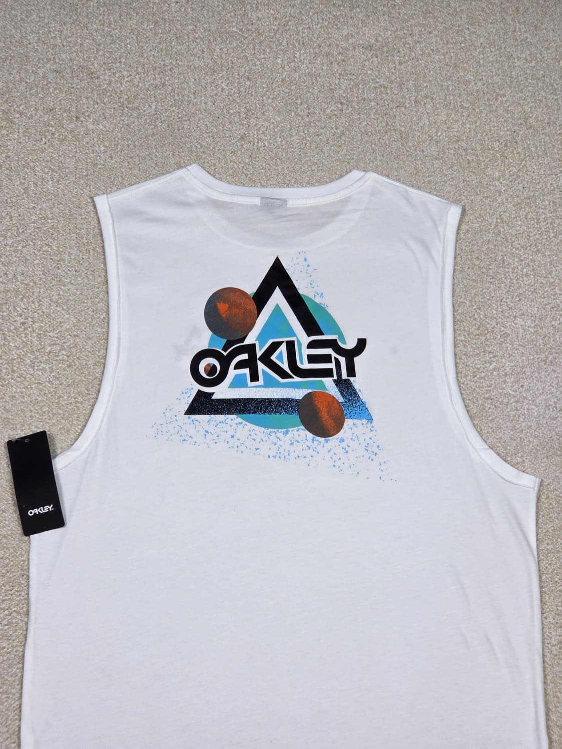 (새상품) [오클리] 스페이스 폴리곤 슬리브리스 티셔츠 | S00069 상품이미지6