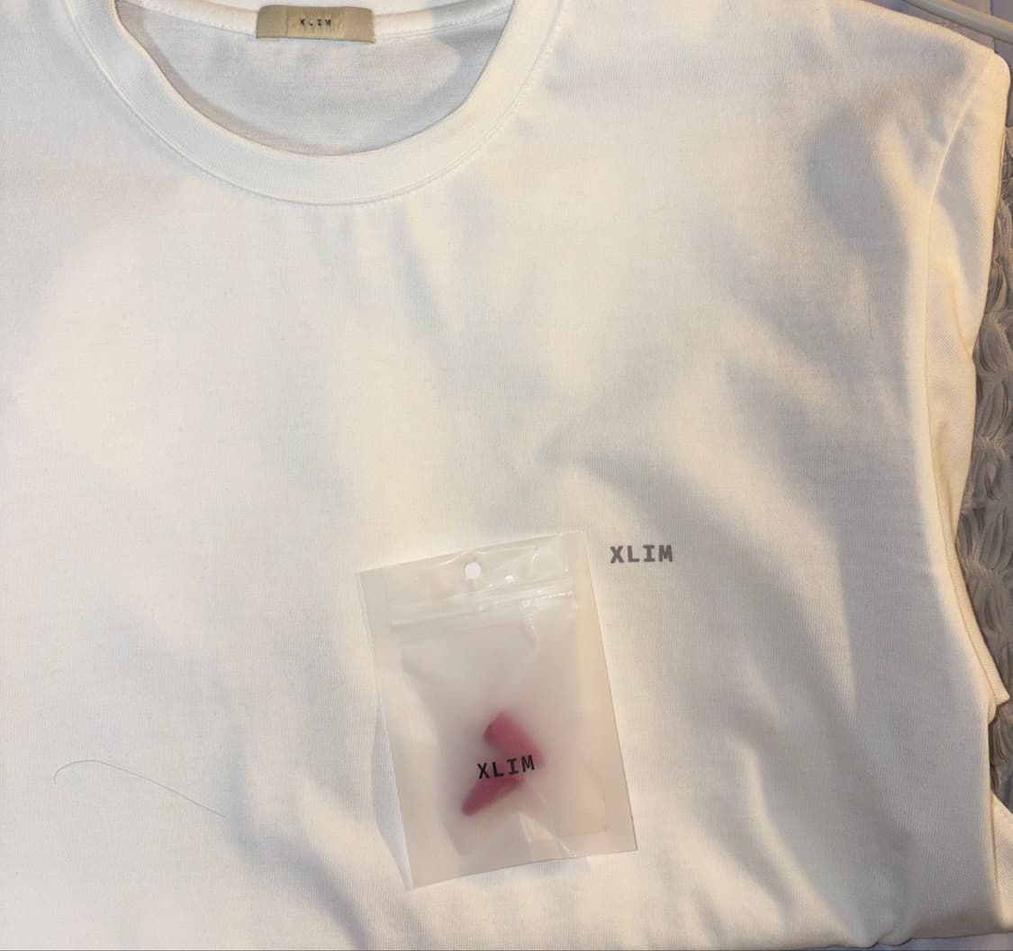 Xlim 시퀀스 01 T-SHIRT WHITE S 상품이미지2