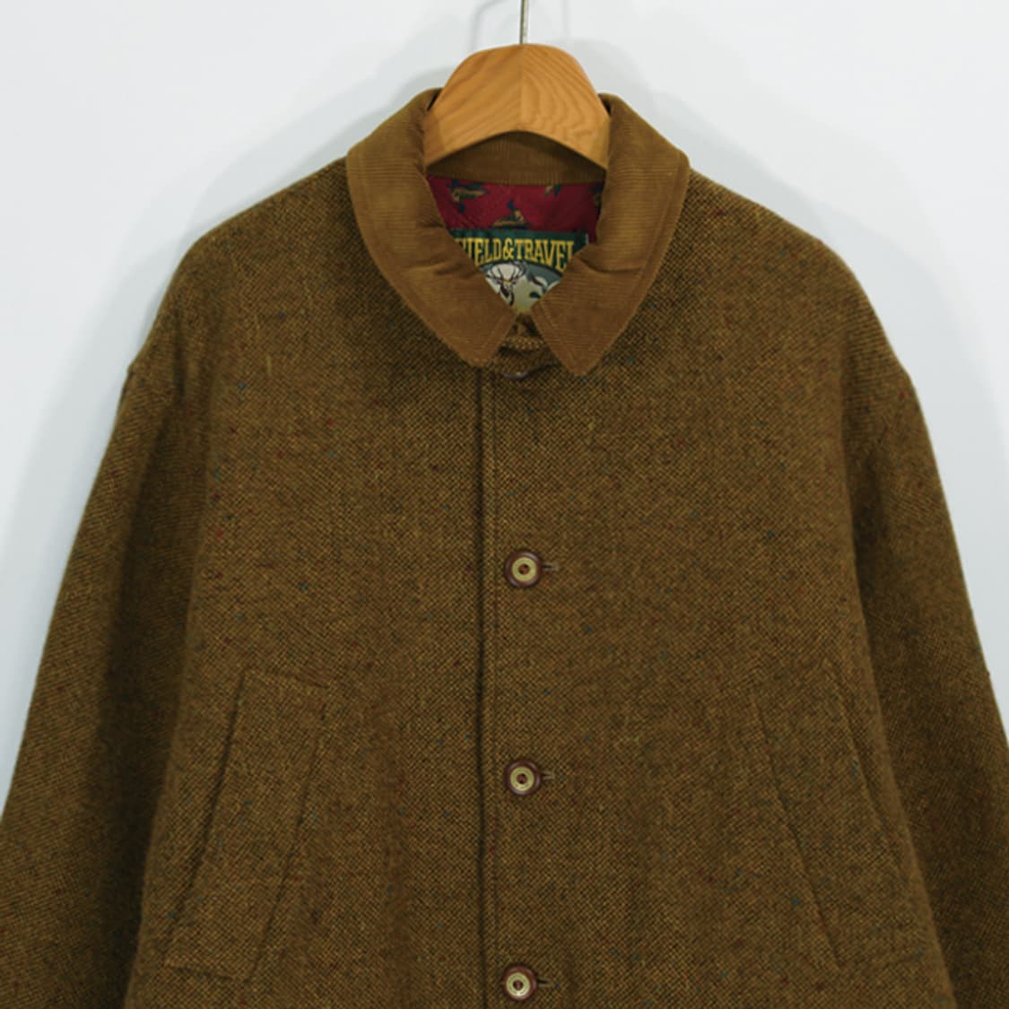 90s DUNWOOD 트위드필드자켓 상품이미지3