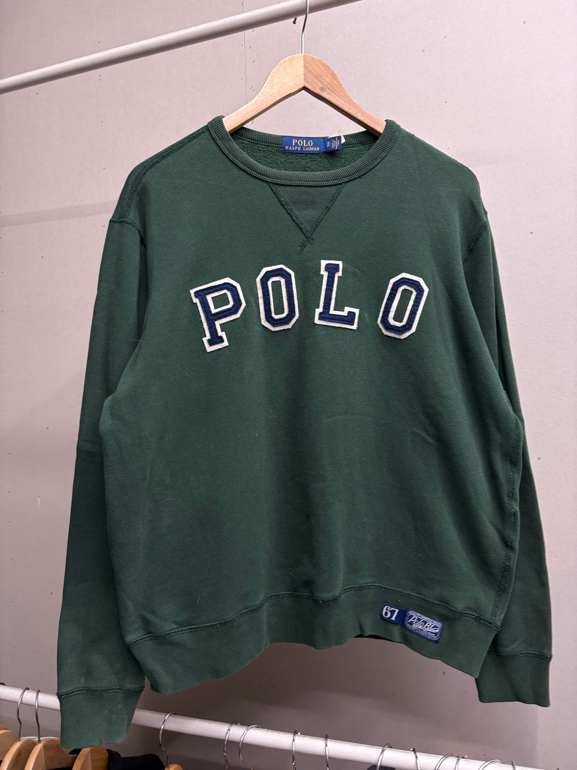 폴로 로고 스웻셔츠 상품이미지2