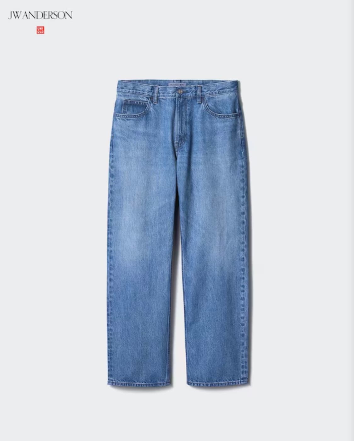 [29] 유니클로 JW앤더슨 스트레이트진 65 블루 일본판 상품이미지6