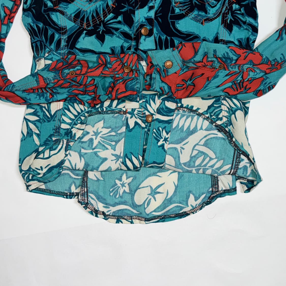 90's 장폴고티에 하와이안 셔츠 상품이미지2