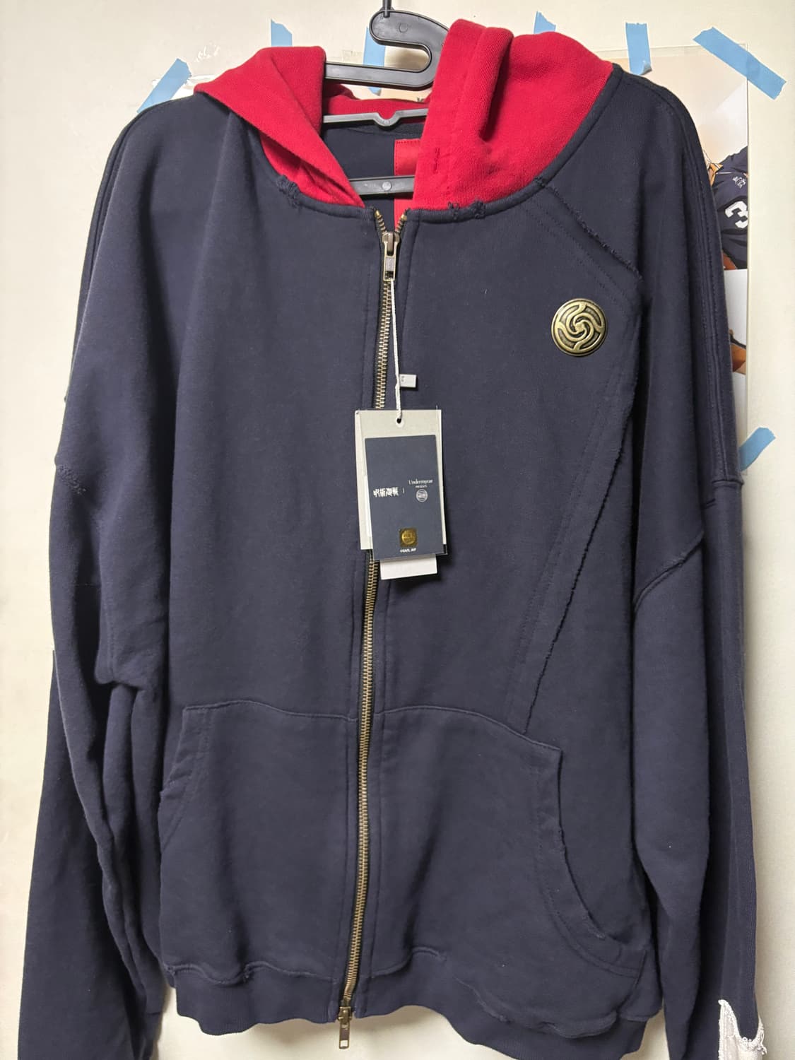 언더마이카 주술회전 이타도리 후드 집업  상품이미지1