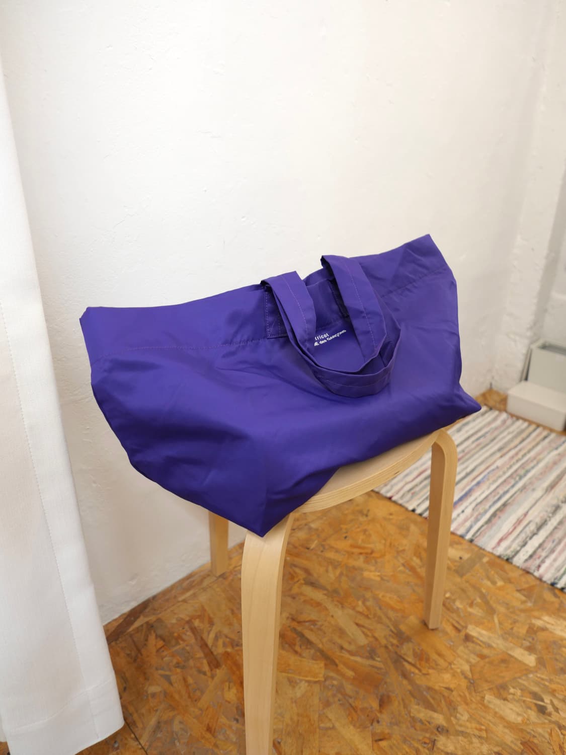 꼼데가르송 트리콧 토트백 상품이미지3