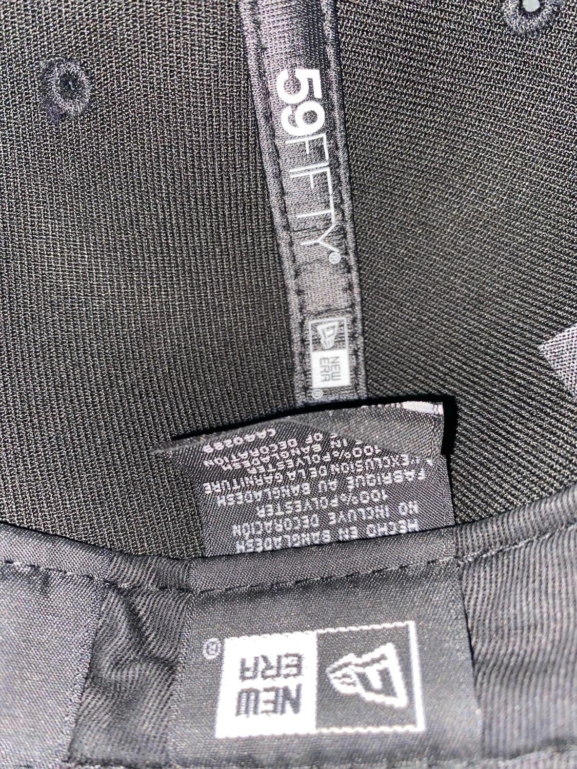 슈프림 본즈 박스로고 뉴에라 블랙 758/60.6cm 상품이미지3