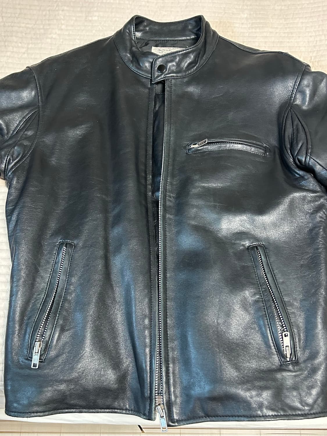 선셋스트립 싱글라이더 가죽자켓 상품이미지1