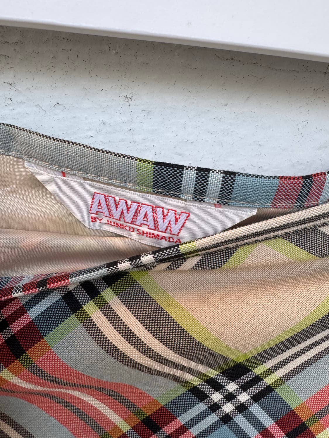 AWAW BY JUNKO SHIMADA 타단 페크 미디스커트 상품이미지2