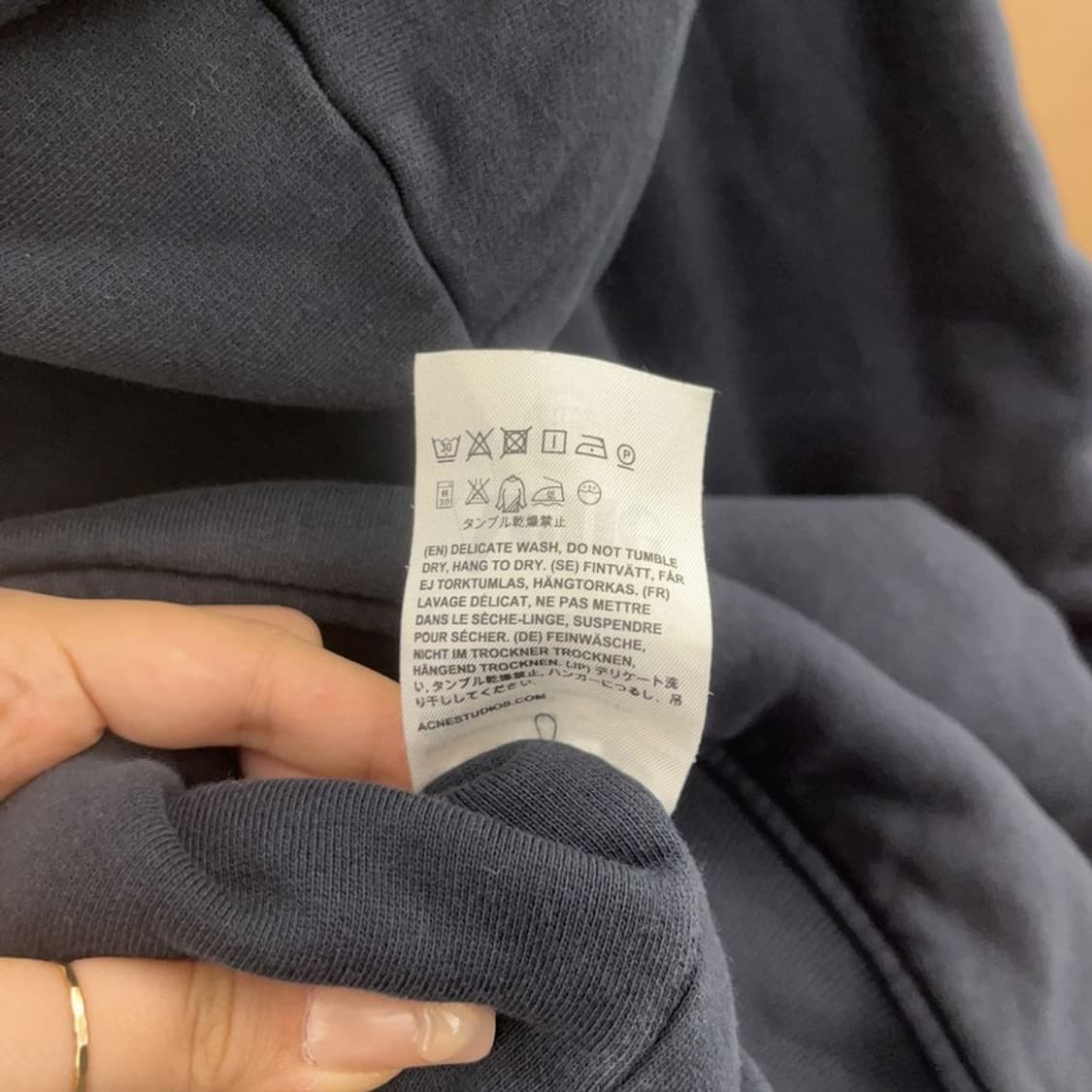 스톤아일랜드 정품 와펜 오버핏 코튼 니트 스웨터 100 C06397 상품이미지7