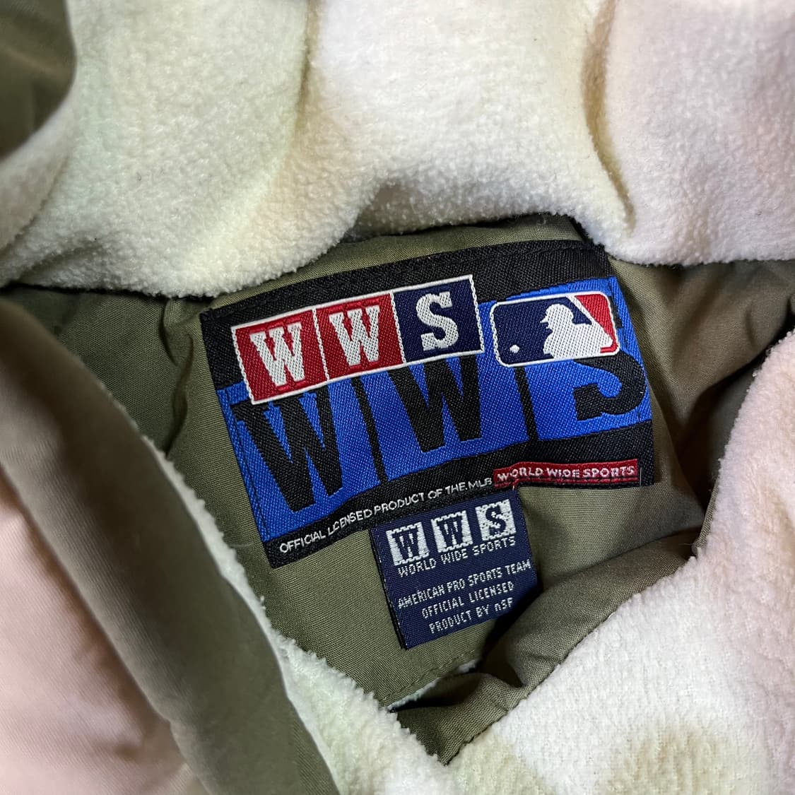 WWS 엠엘비 뉴욕양키스 빅로고 덕다운 패딩 상품이미지4