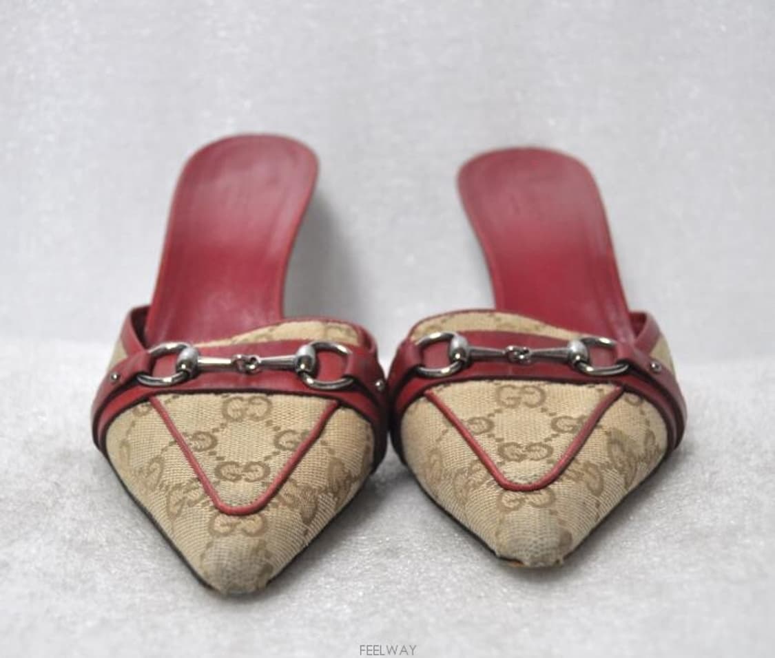 구찌/여성자갸드홀스빗샌들슬리퍼(사이즈245)정품 상품이미지1