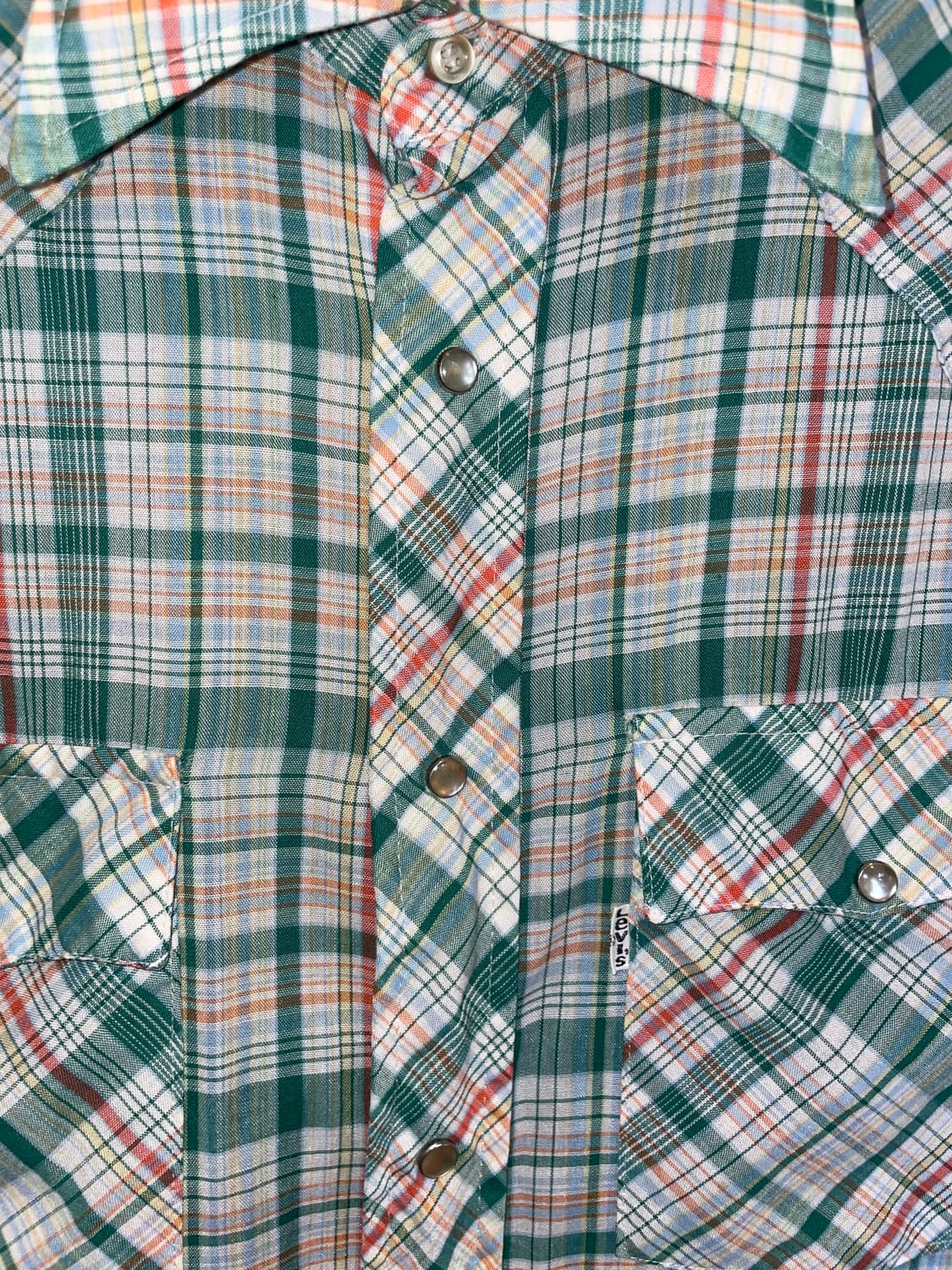 1970’s Levi’s Western Check Shirt 상품이미지4