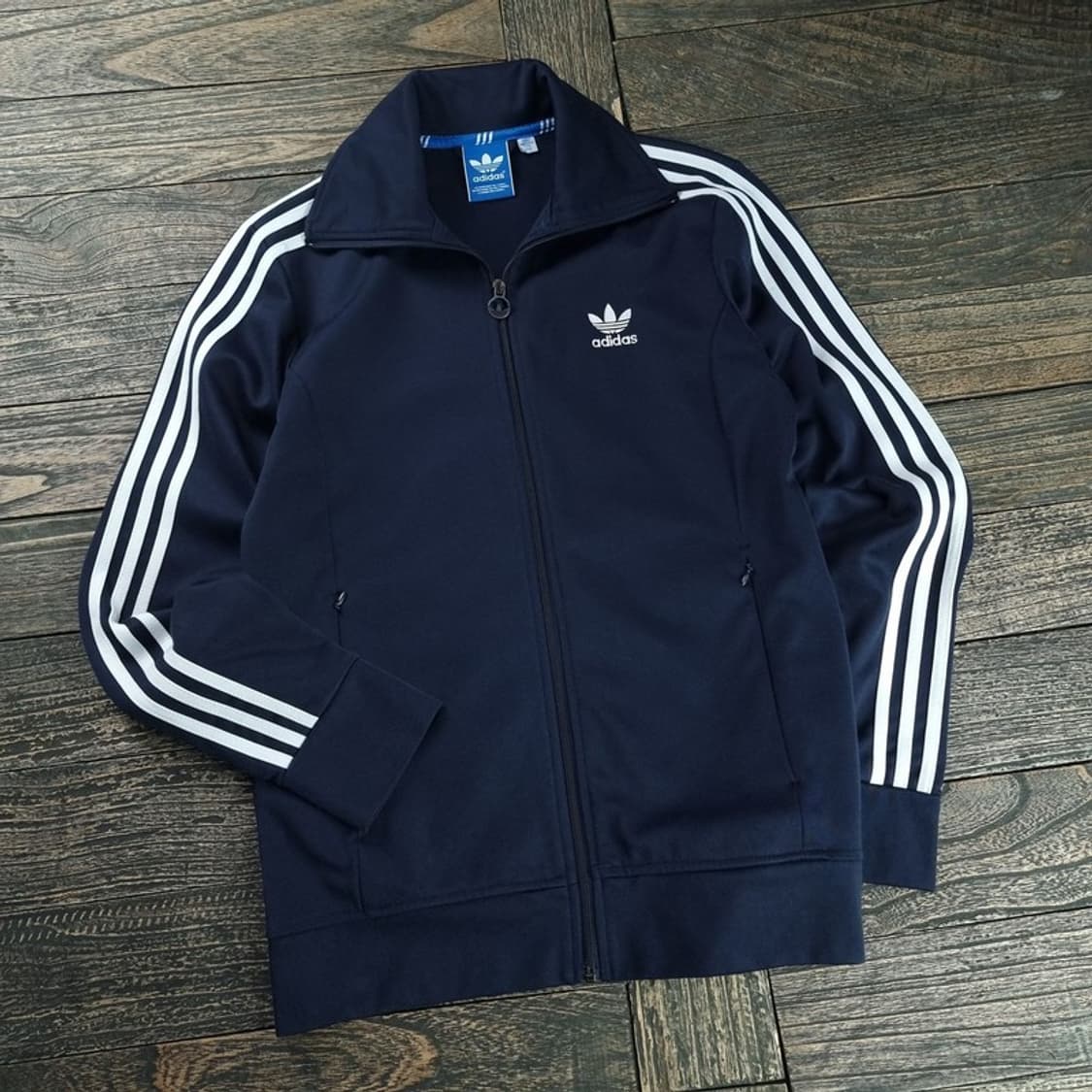 [아디다스] 유로파 져지 트랙탑 집업 자켓 네이비 M18658 상품이미지1