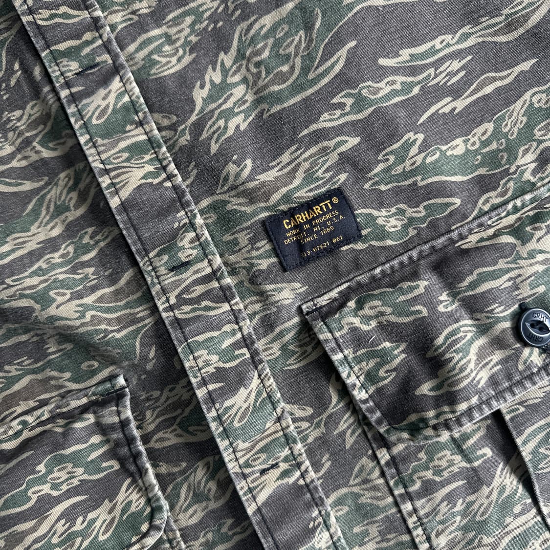 Carhartt 칼하트 카이거 카모 셔츠 자켓 상품이미지3
