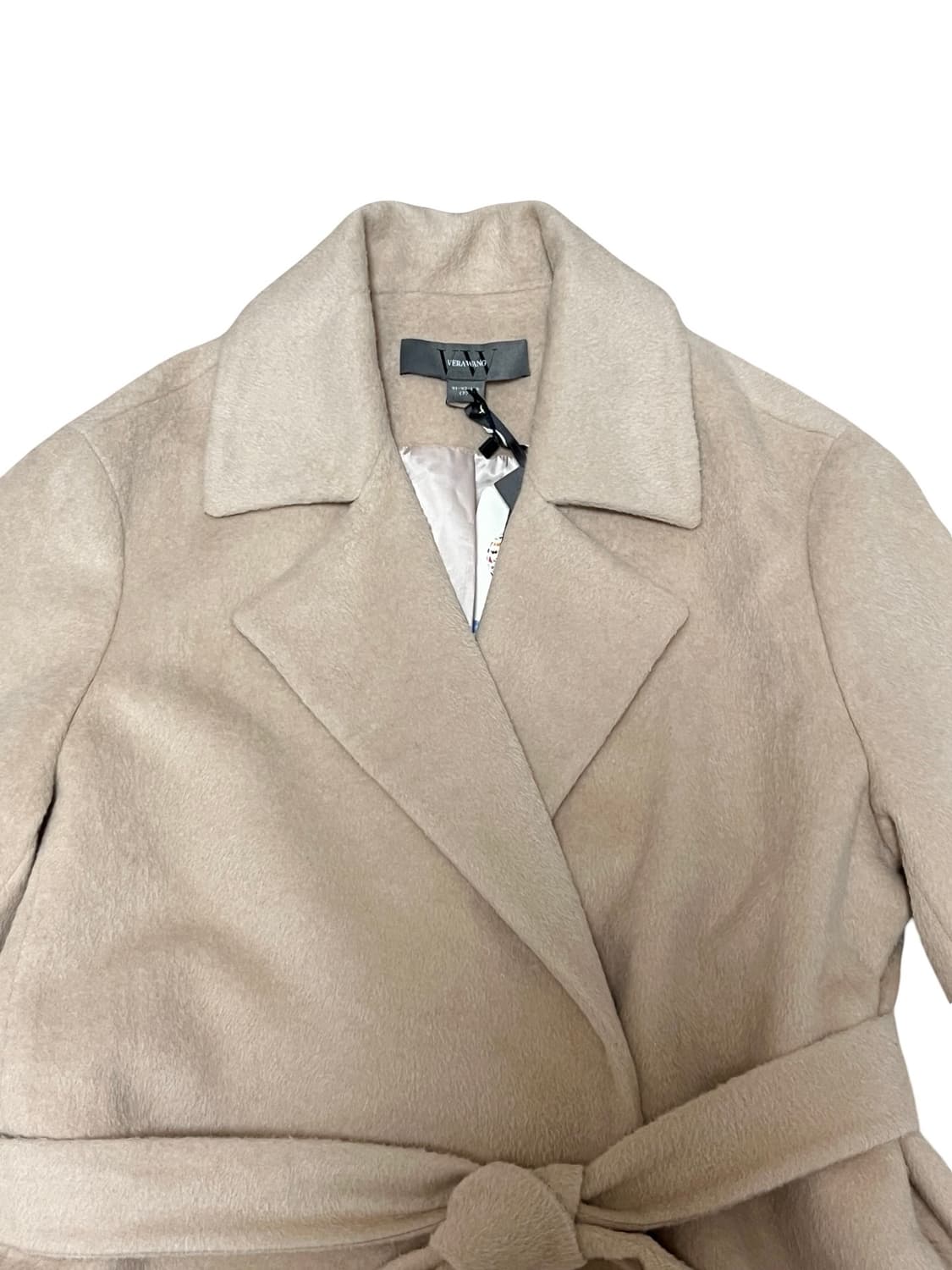 새상품) VERA WANG 앙고라 울 (100%) 롱코트 상품이미지3