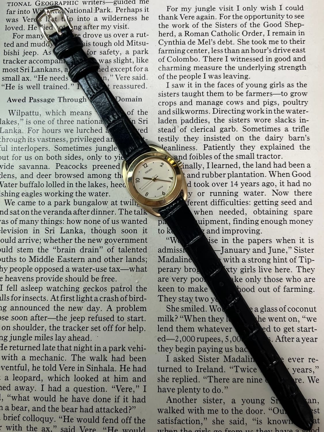 SEIKO AVENUE 레이디스 쿼츠 상품이미지3
