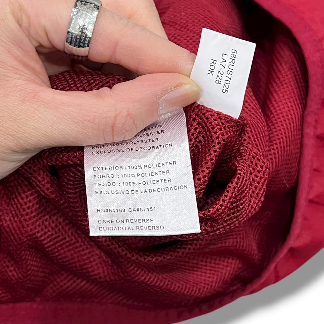 워싱턴 레드스킨스 로고 웜업 s08560 상품이미지8