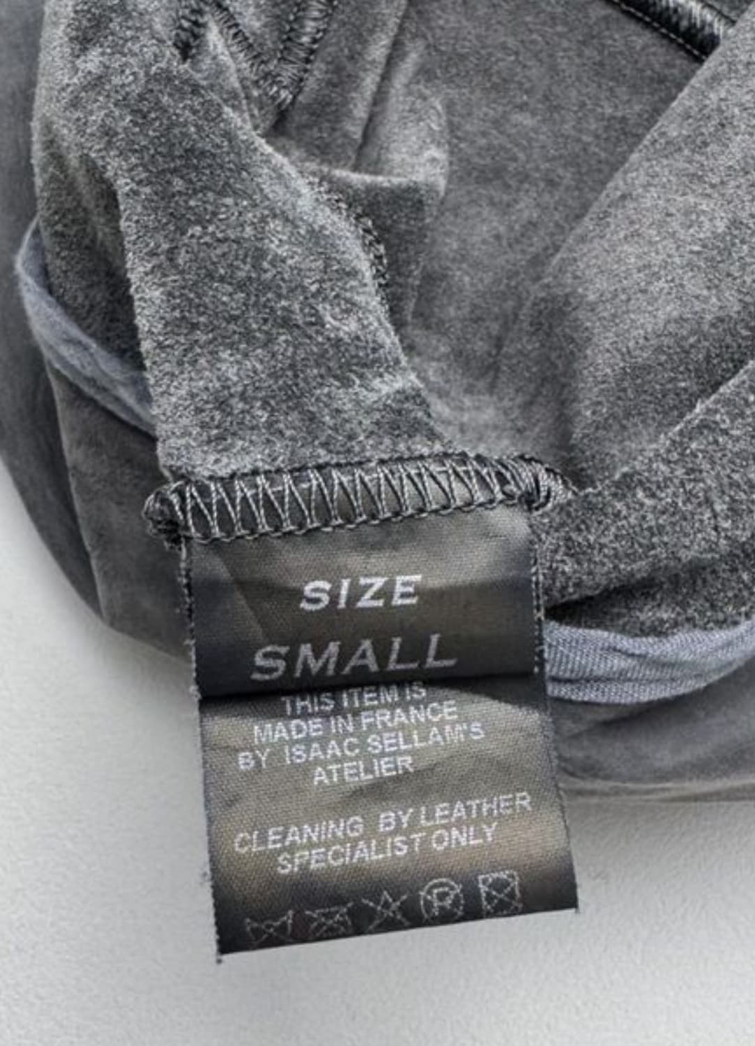 ISAAC SELLAM 아이작 셀럼 싱글재킷(레더-칼프 스킨)해외발송 상품이미지7