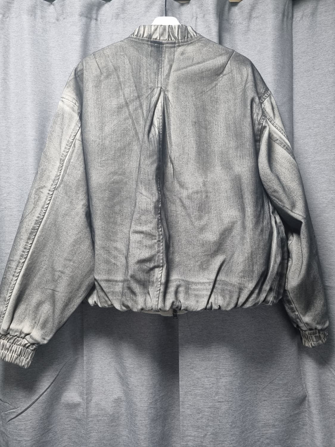 일꼬르소 더티워싱 MA-1 크림 XL 상품이미지4