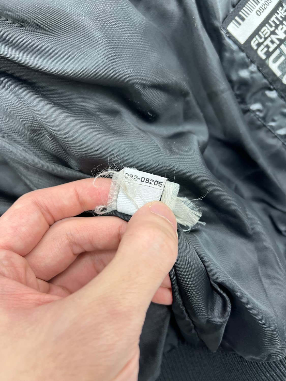 후부 자수 후드 패딩 상품이미지6