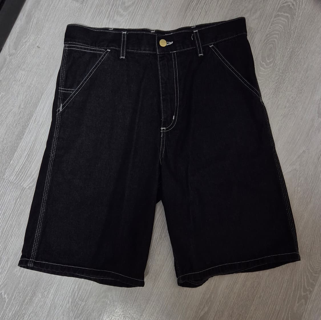 칼하트 심플 쇼츠 블랙 상품이미지3