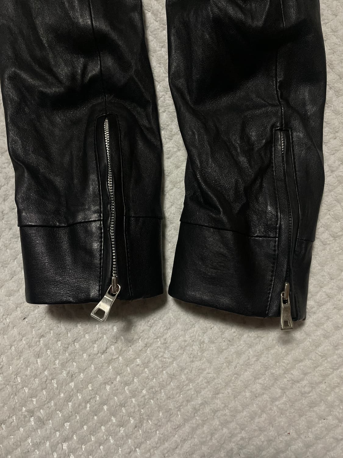 광희시장 아티잔 무드 램스킨 양가죽 레더 자켓 상품이미지7