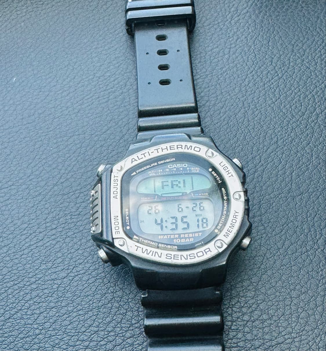 [희귀 빈티지] 90s 카시오 트윈센서 ALT-6100 (상태 최상) 상품이미지3