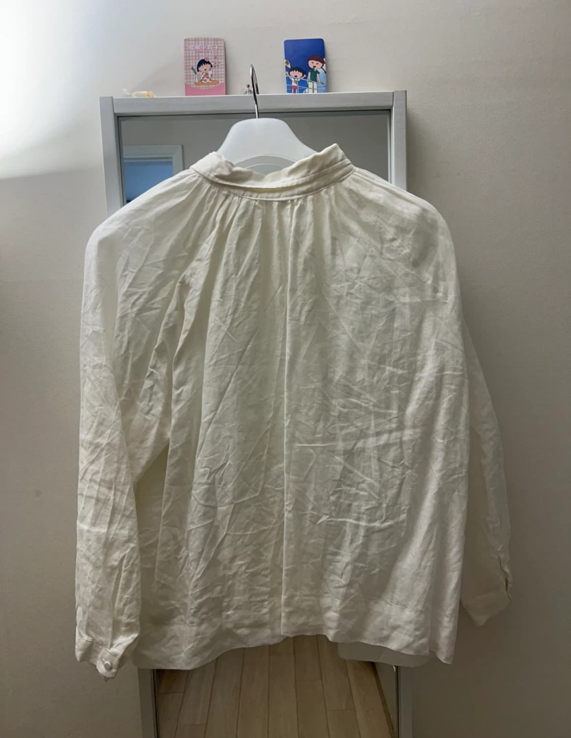 Eunoia 모네 블라우스 크림 상품이미지3