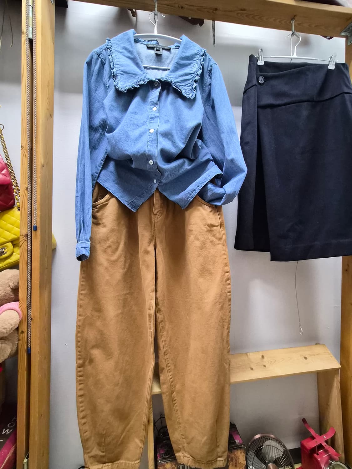 마크제이콥스 프릴벌룬데님. 자라 배기팬츠 상품이미지1