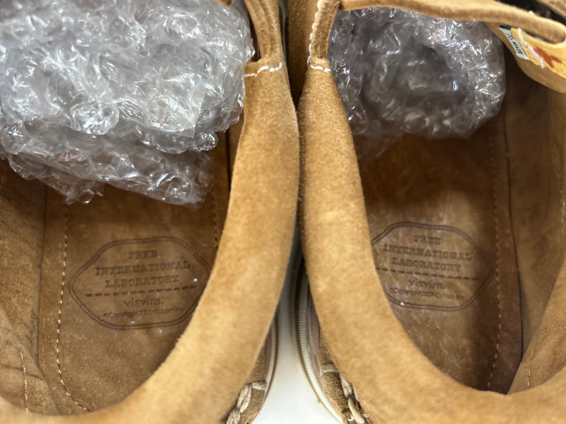 VISVIM 올드비즈빔 베이지 스웨이드 호크니 270 상품이미지5