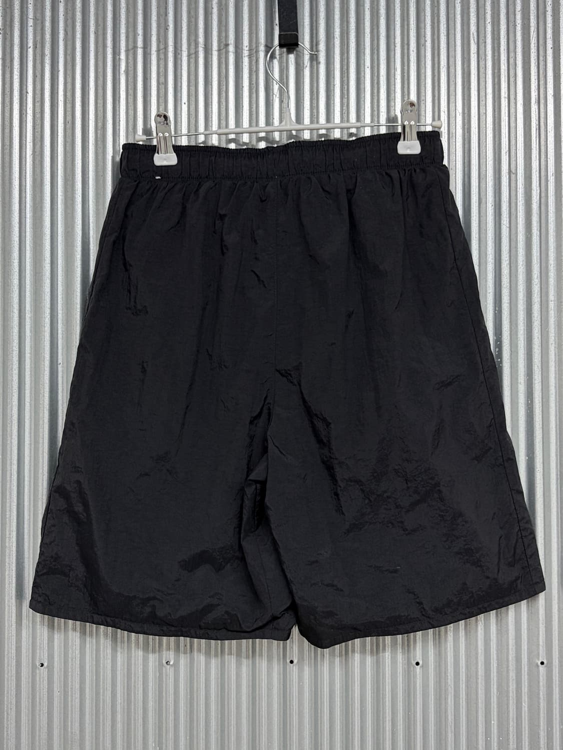 [XL/70] 나이키 빅로고 나일론 메시 안감 쇼츠 반바지 블랙 1.9 상품이미지2