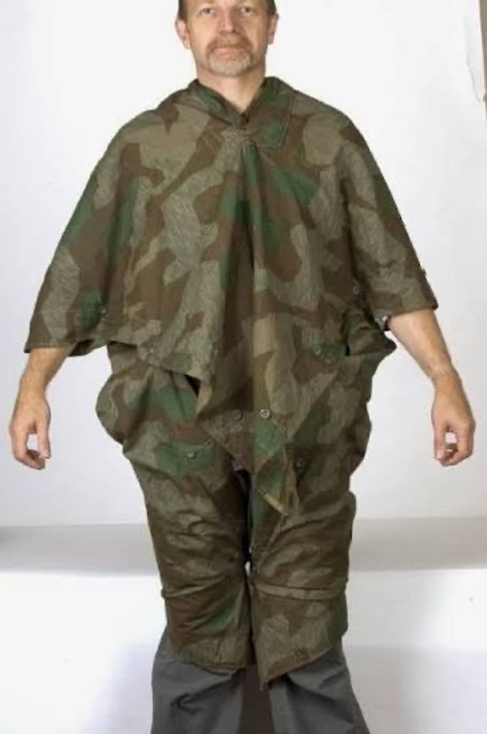 스웨덴군용 케이프 겸 텐트 2차세계대전 상품이미지2