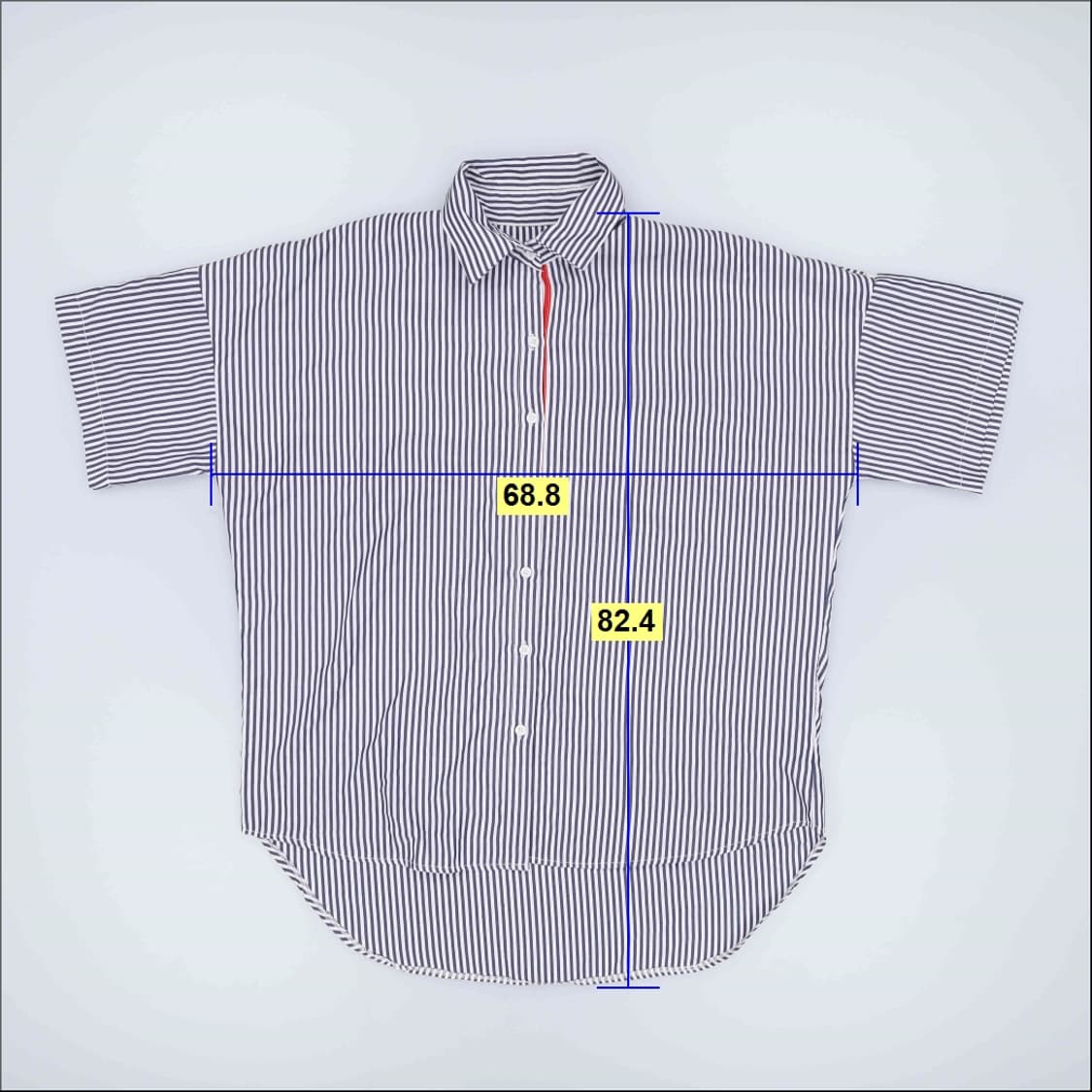 77정도 빈티지 여성 반팔셔츠 0313H1 상품이미지4