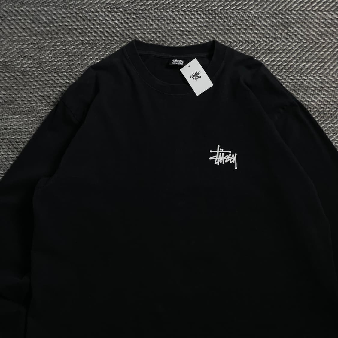 스투시 베이직 빅로고 박시핏 롱슬리브 o 4055 상품이미지3