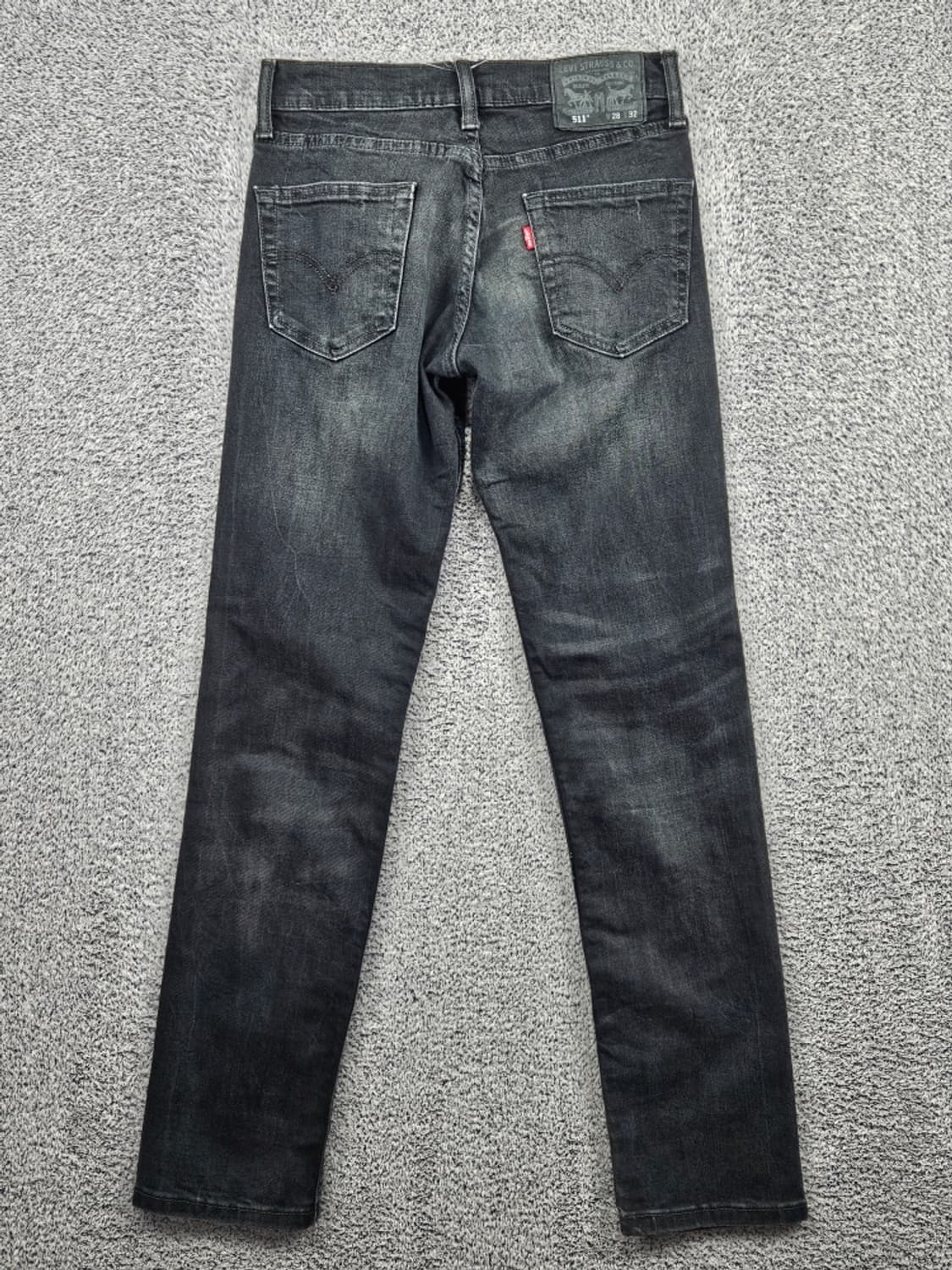 리바이스 511 블랙 진 데님 팬츠 ( 28X32 ) / 11576 상품이미지4